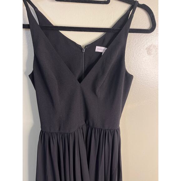 DRESS THE POPULATION Alicia Black Midi Dress, size small - Picture 4 of 12